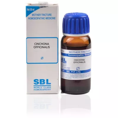 SBL Cinchona Officinalis (China) Mother Tincture 1X (Q) (30ml)