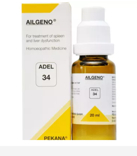 ADEL 34 Homoeopathic Ailgeno Drop (20ml)