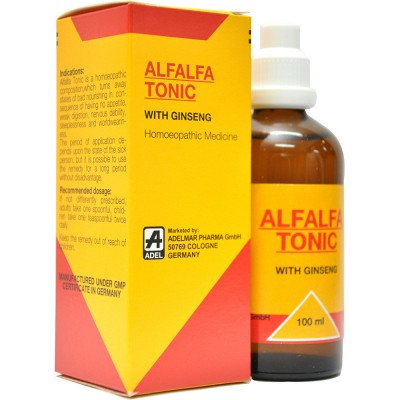 Adel Pekana Germany Homeopathic Alfalfa Tonic (100ml)