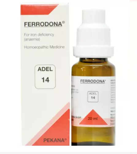 ADEL 14 Homoeopathic Ferrodona Drop (20ml)