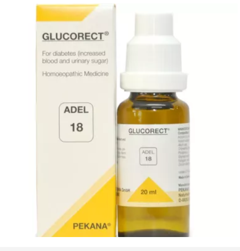 ADEL 18 Homoeopathic Glucorect Drop (20ml)