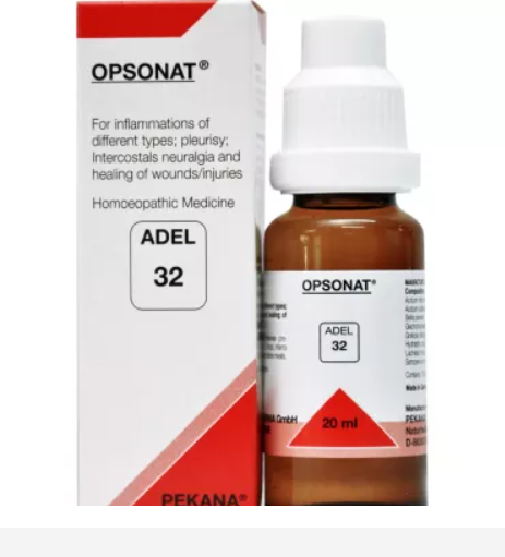 ADEL 32 Homoeopathic Opsonat Drop (20ml)