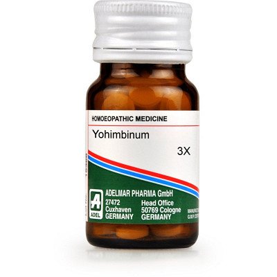 Adel Pekana Germany Homeopathic Yohimbinum Tablets 3X (20g)