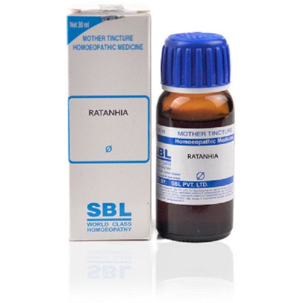 SBL Ratanhia Mother Tincture 1X (Q) (30ml)