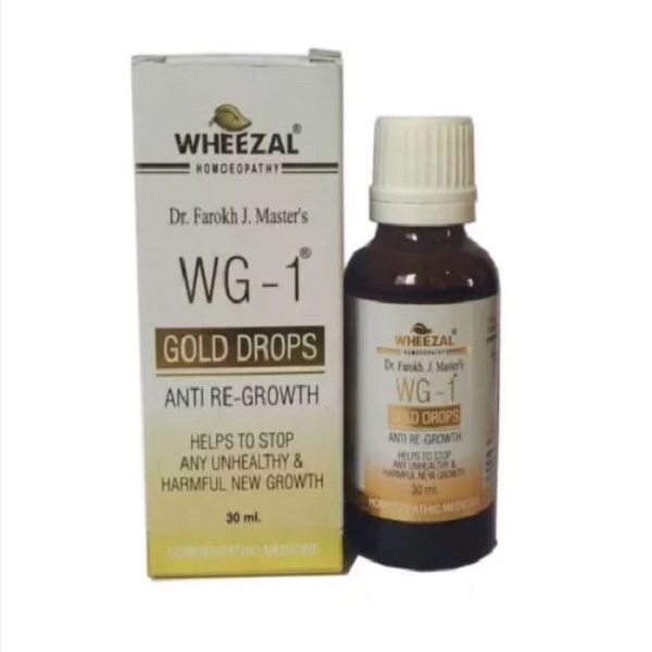 Wheezal WG 1 Gold Drops Anti Re Growth (30ml)