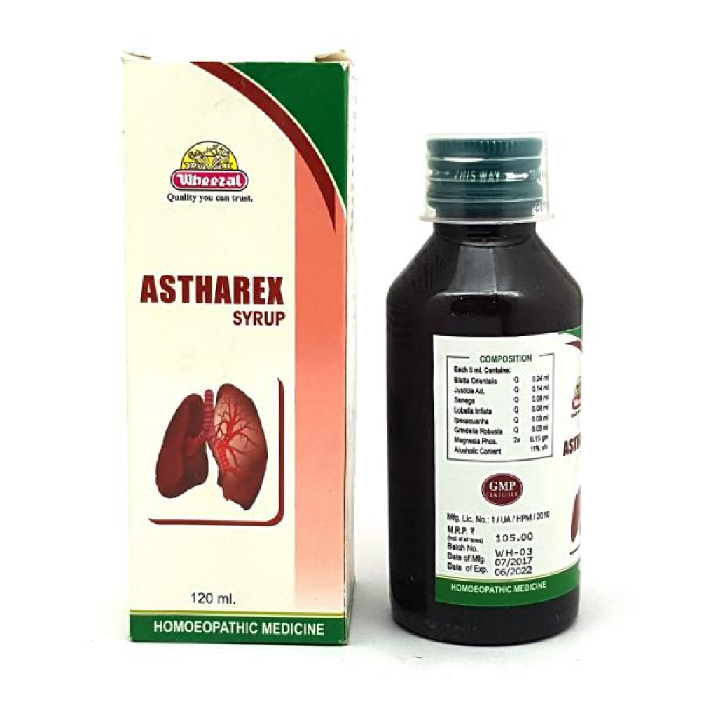 Wheezal Astharex Syrup (120 ML)