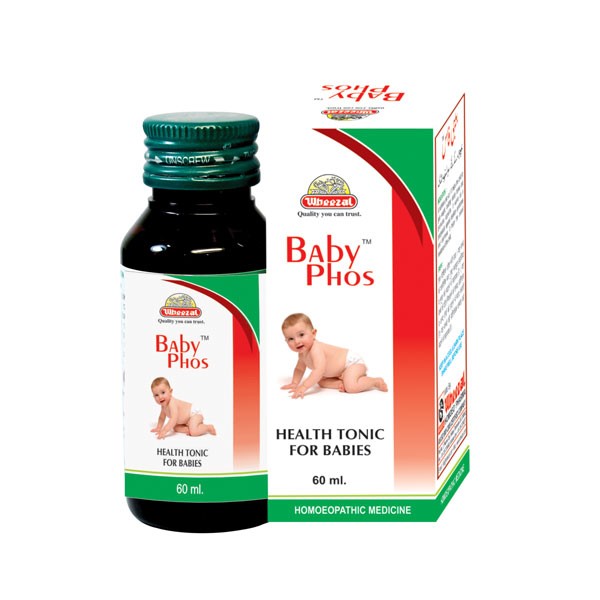 Wheezal Homeopathic Baby Phos Syrup (60ml)