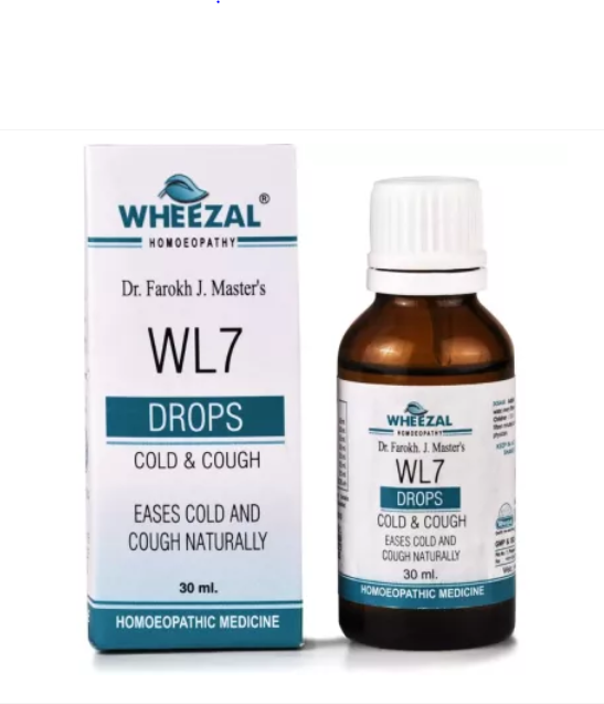 Wheezal Homeopathic WL07 Cold And Cough Drop (30ml)