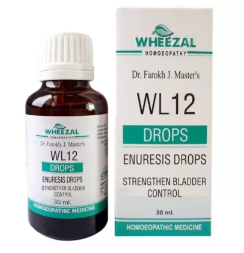 Wheezal Homeopathic WL12 Enuresis Drop (30ml)