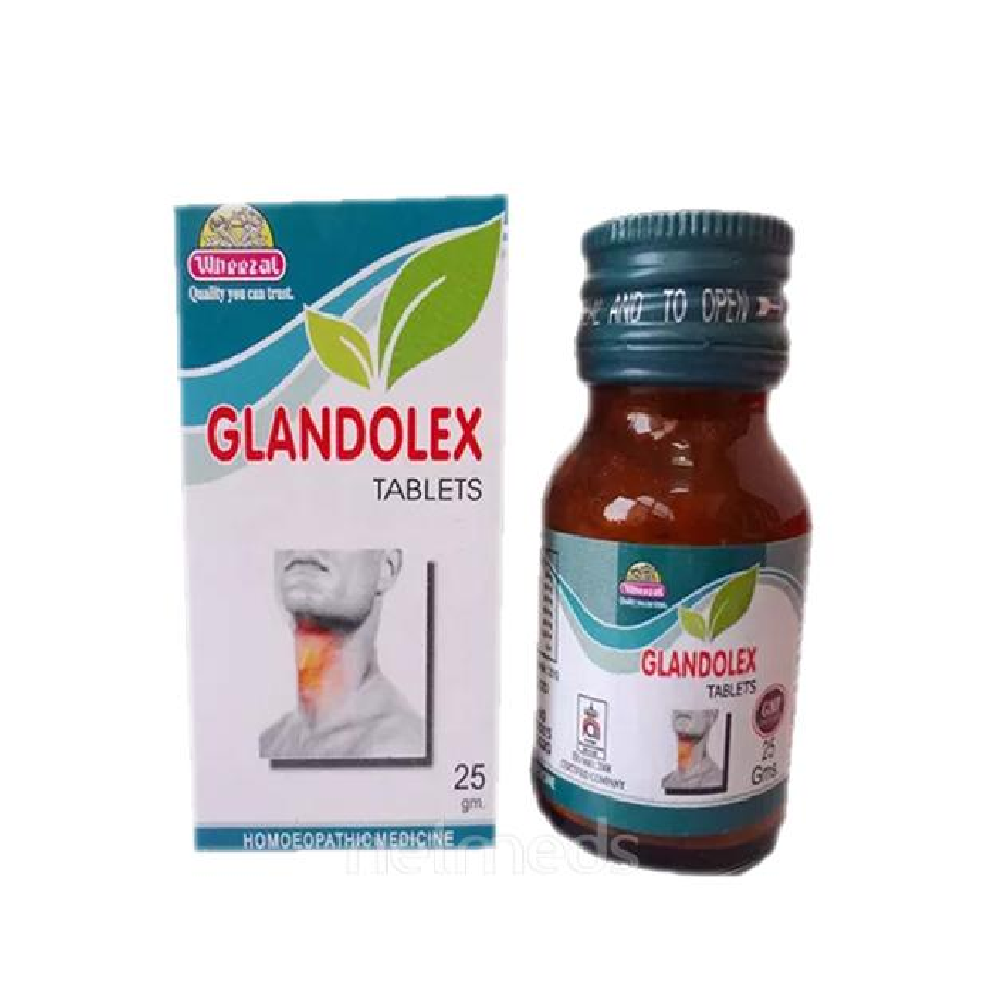 Wheezal Glandolex Tablet (25gm)