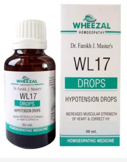 Wheezal Homeopathic WL17 Hypotension Drop (30ml)