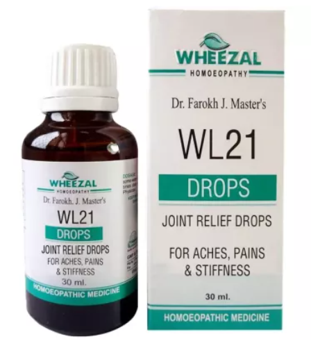 Wheezal Homeopathic WL21 Joint Relief Drop (30ml)