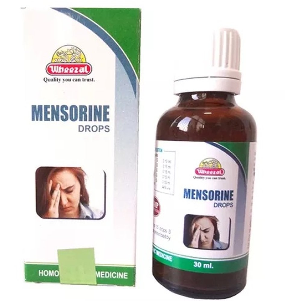 Wheezal Homeopathic Mensorine Drop (30ml)