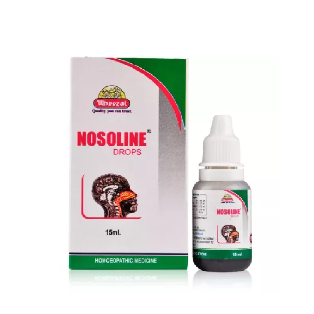 Wheezal Nosoline Nasal Drops (15 ML)