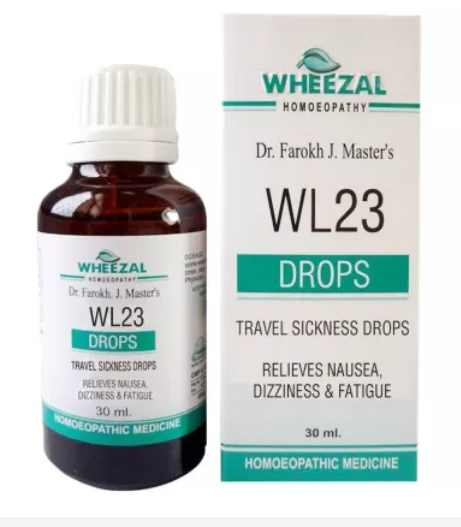 Wheezal Homeopathic WL23 Travel Sickness Drop (30ml)