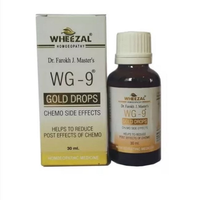 Wheezal WG 9 Gold Drops Chemo Side Effects (30ml)