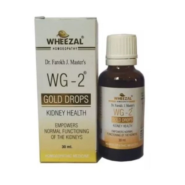 Wheezal WG 2 Gold Drops Kidney Health (30ml)