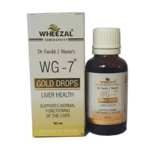 Wheezal WG 7 Gold Drops Liver Health (30ml)