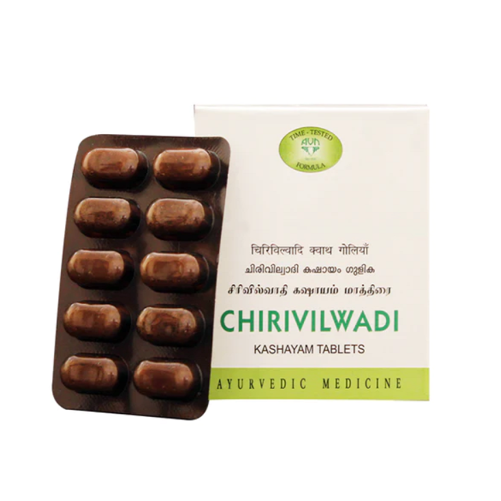 AVN AYURVEDA CHIRIVILWADI KASHAYAM TABLETS ( 120 Tablets )