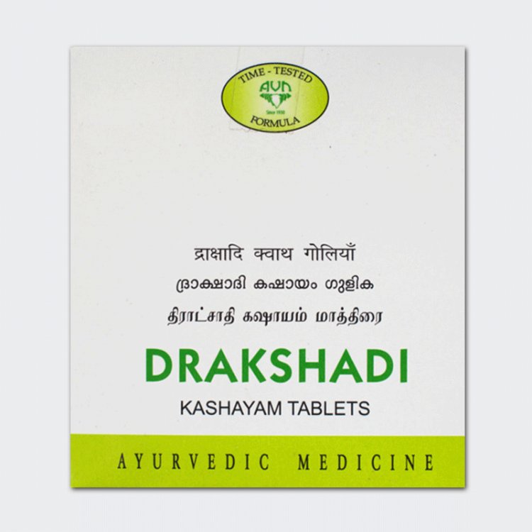 AVN Ayurveda Drakshadi Kashayam Tablets- (120 Tablets)