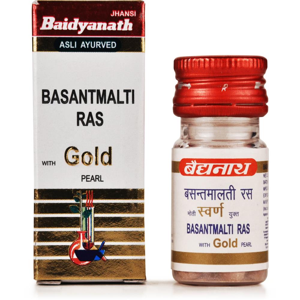 Baidyanath Basant Malti Ras (Swarna Yukta) (10tab)