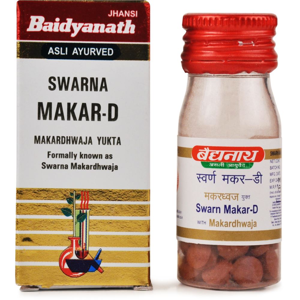 Baidyanath Swarna Makar – D (Swarna Kesar Yukta) (8tab)