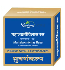 Dhootapapeshwar Mahalaxmivilas Rasa Premium Quality Suvarnakalpa (30 tablets)