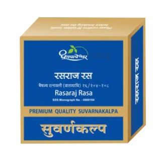 Dhootapapeshwar Rasaraj Rasa Premium Quality Suvarnakalpa (10 tablets)