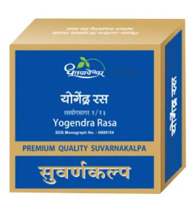 Dhootapapeshwar Yogendra Rasa Premium Quality Suvarnakalpa(10 tablets)