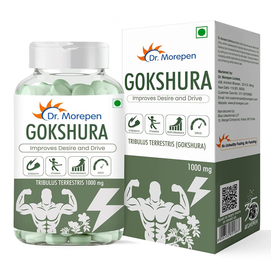 DR. MOREPEN Gokshura Tablets (60 Veg Tablets)