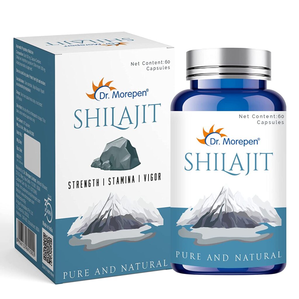 Dr. Morepen Shilajit Capsule – 60 Capsules