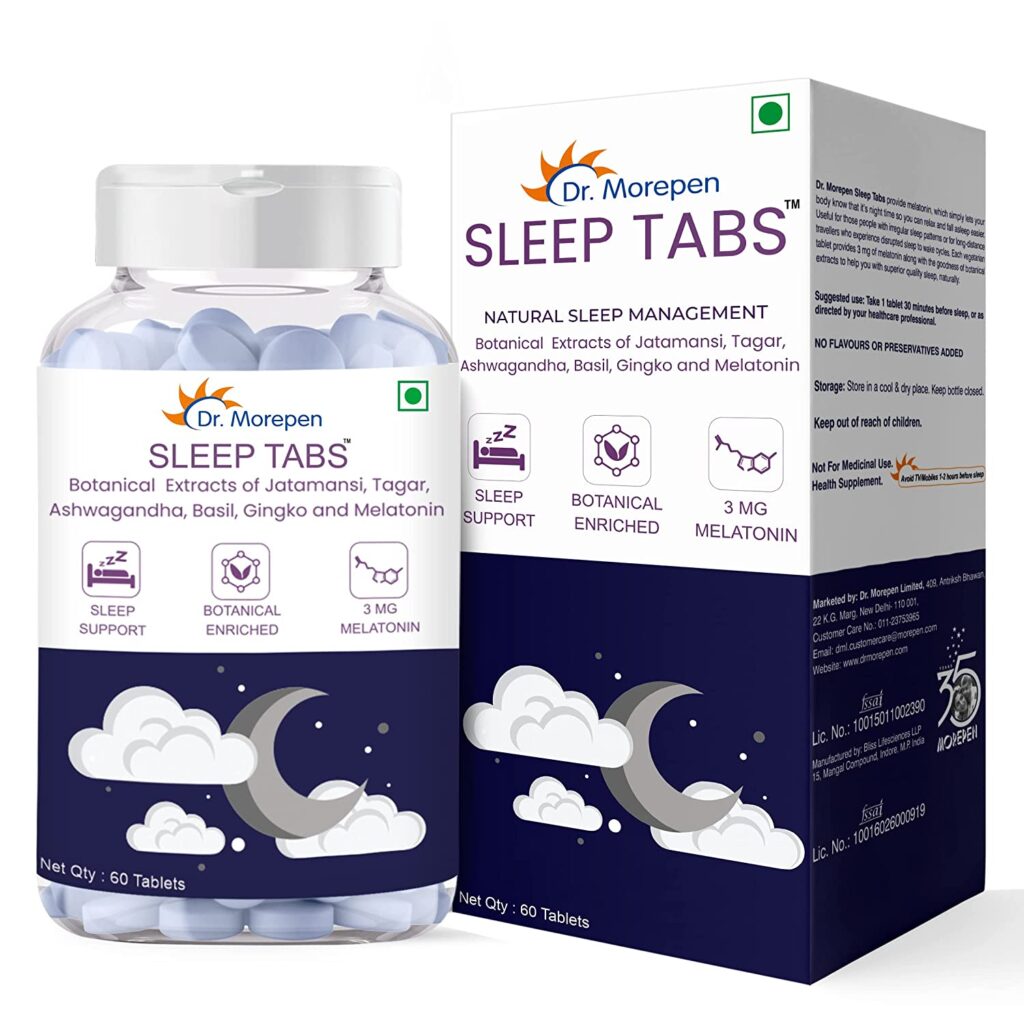 DR. MOREPEN Sleep Tabs (60 Veg Tablets)