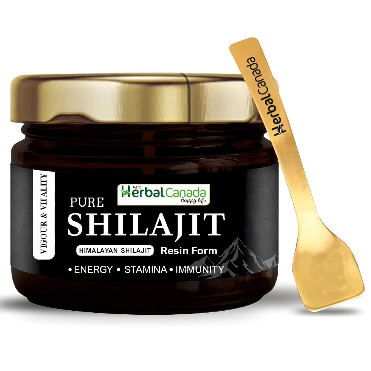 Herbal Canada Pure Himalayan Shilajit/Shilajeet Resin (10g)