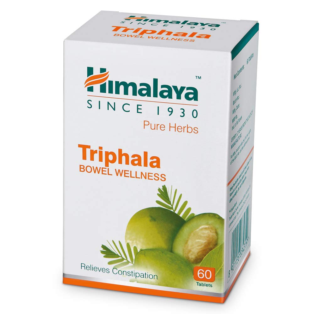 Himalaya Wellness Pure Herbs Triphala (60 Tablets)