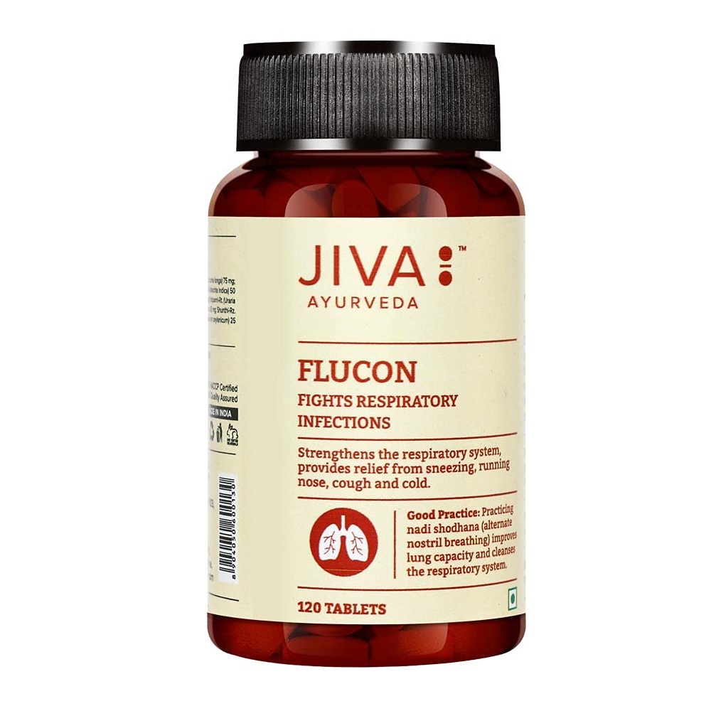 Jiva Ayurveda Flucon (120 Tablets)