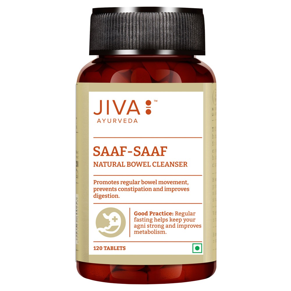 Jiva Ayurveda Saaf-Saaf (120 Tablet)