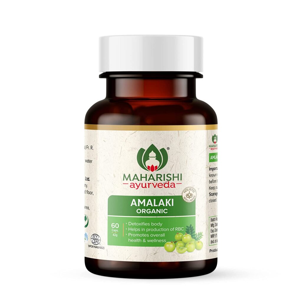 Maharishi Ayurveda Organic Amalaki Tablet (60 Tablets)