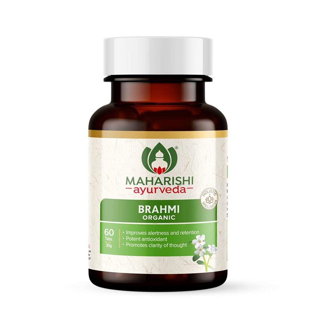 Maharishi Ayurveda Organic Brahmi Tablet (60 Tablets)