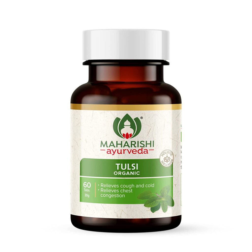 Maharishi Ayurveda Organic Tulsi (60 Tablets)