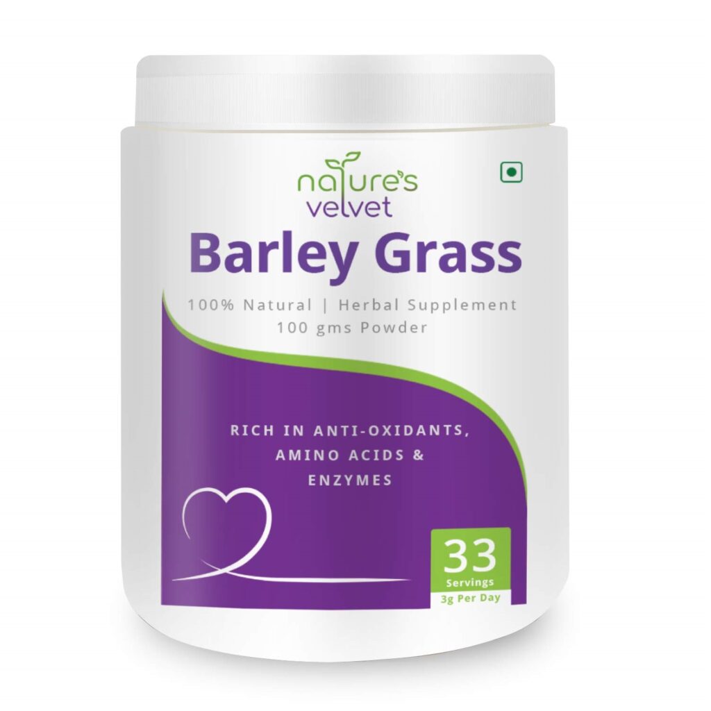 Natures Velvet Lifecare Barley Grass Powder, (100 gm)