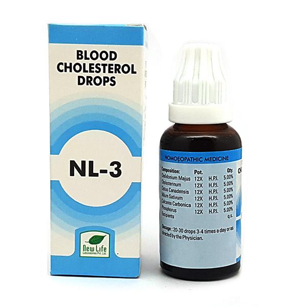 New Life NL-3 (Blood Cholesterol Drops) (30ml)