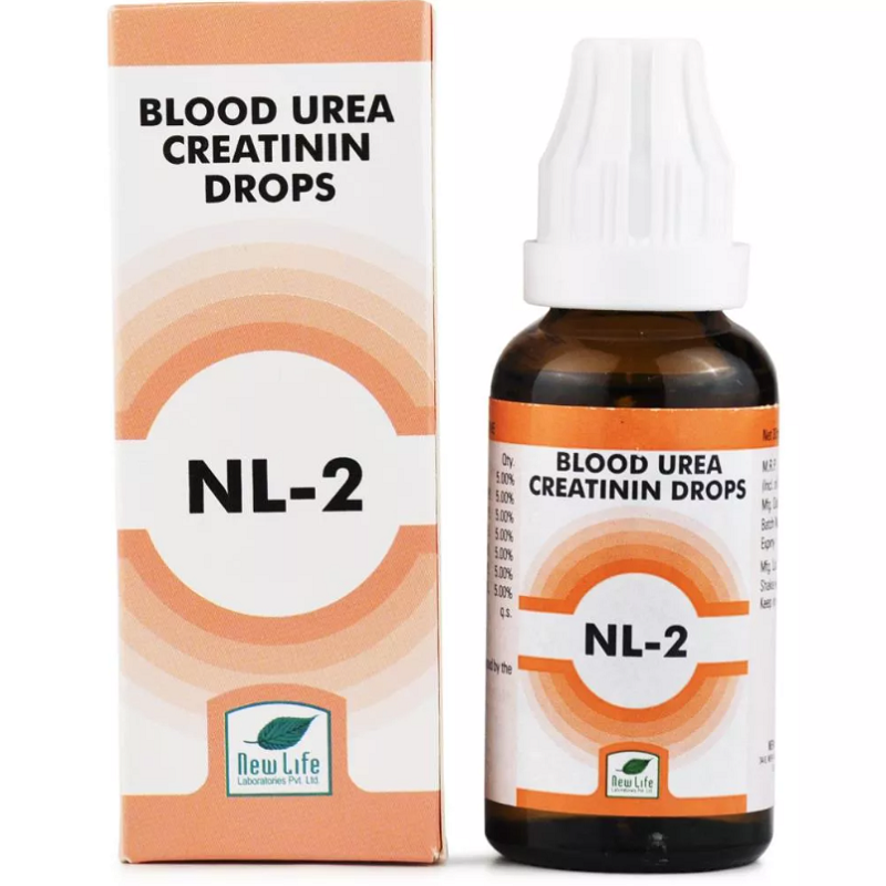 New Life NL-2 (Blood Urea And Creatinin Drops) (30ml)