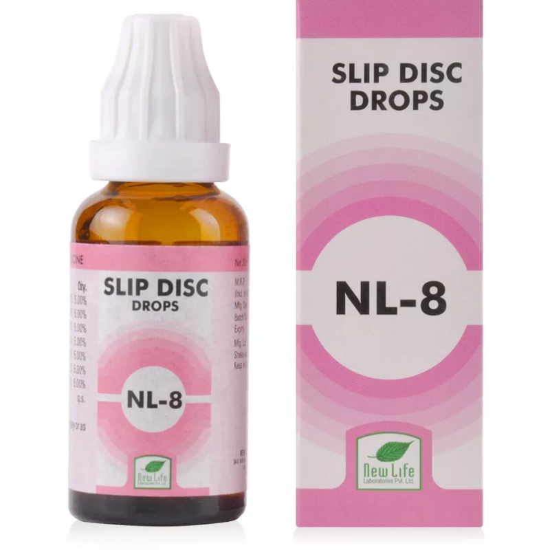 New Life NL-8 (Slip Disc Drops) (30ml)