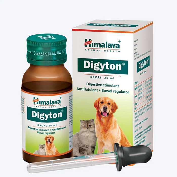 Himalaya Digyton (30 ml) Drops For Pets, cats and dogs, digestion, gastrointestinal problems, bowel movements