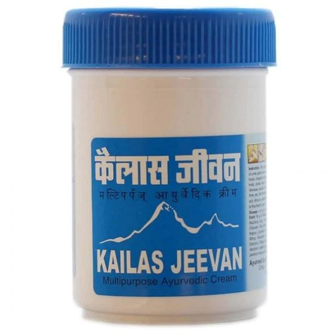 Kailas Jeevan Multi Purpose Ayurvedic Cream (120 gm) For piles, fissures, muscular pains, disorders of bowels, burring sensation of urine