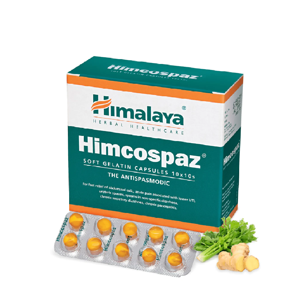 Himalaya Himcospaz Capsule (10 Capsule) For Digestive System