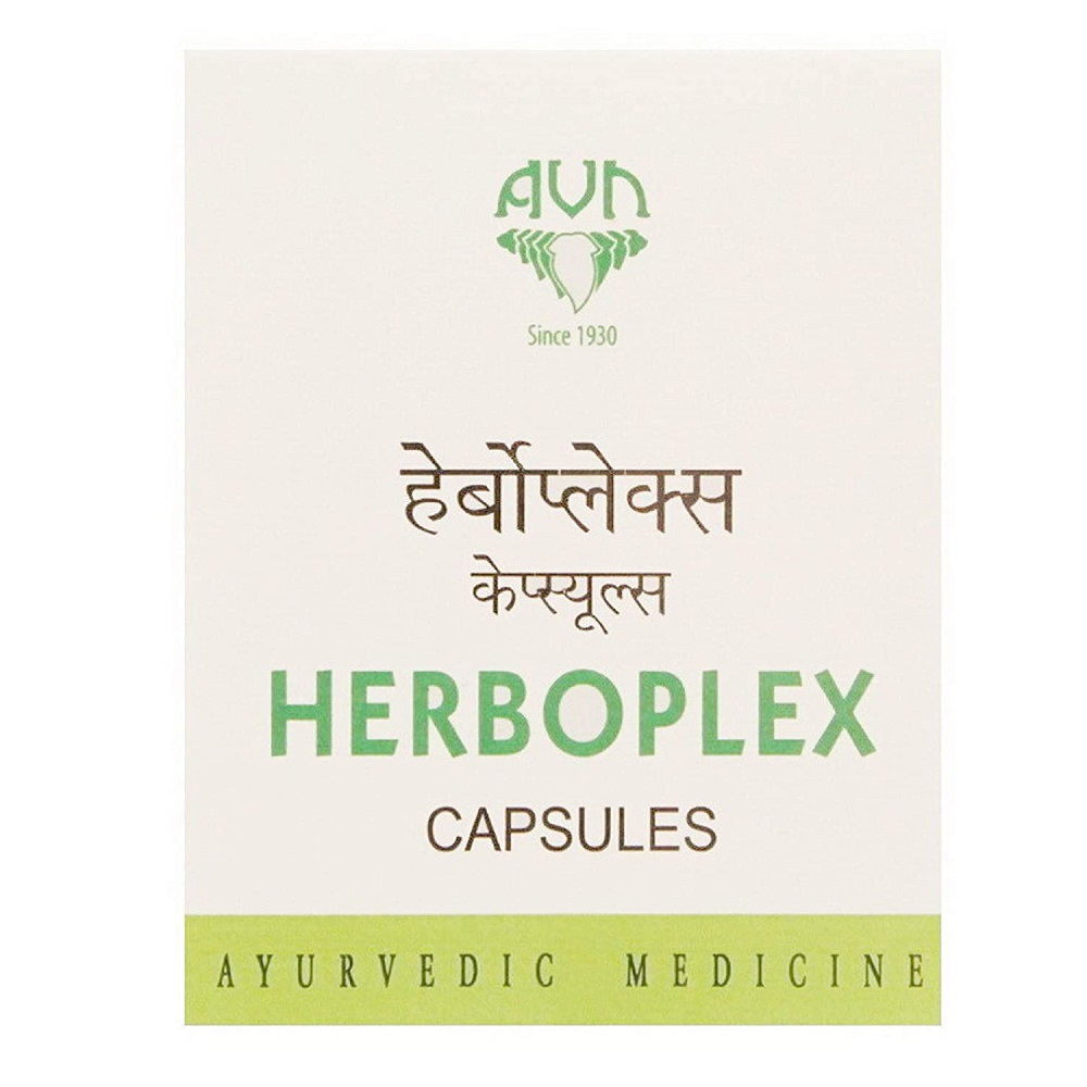 AVN AYURVEDA HERBOPLEX CAPSULES – 120 NOS For Energy Management, fatigue, energy levels