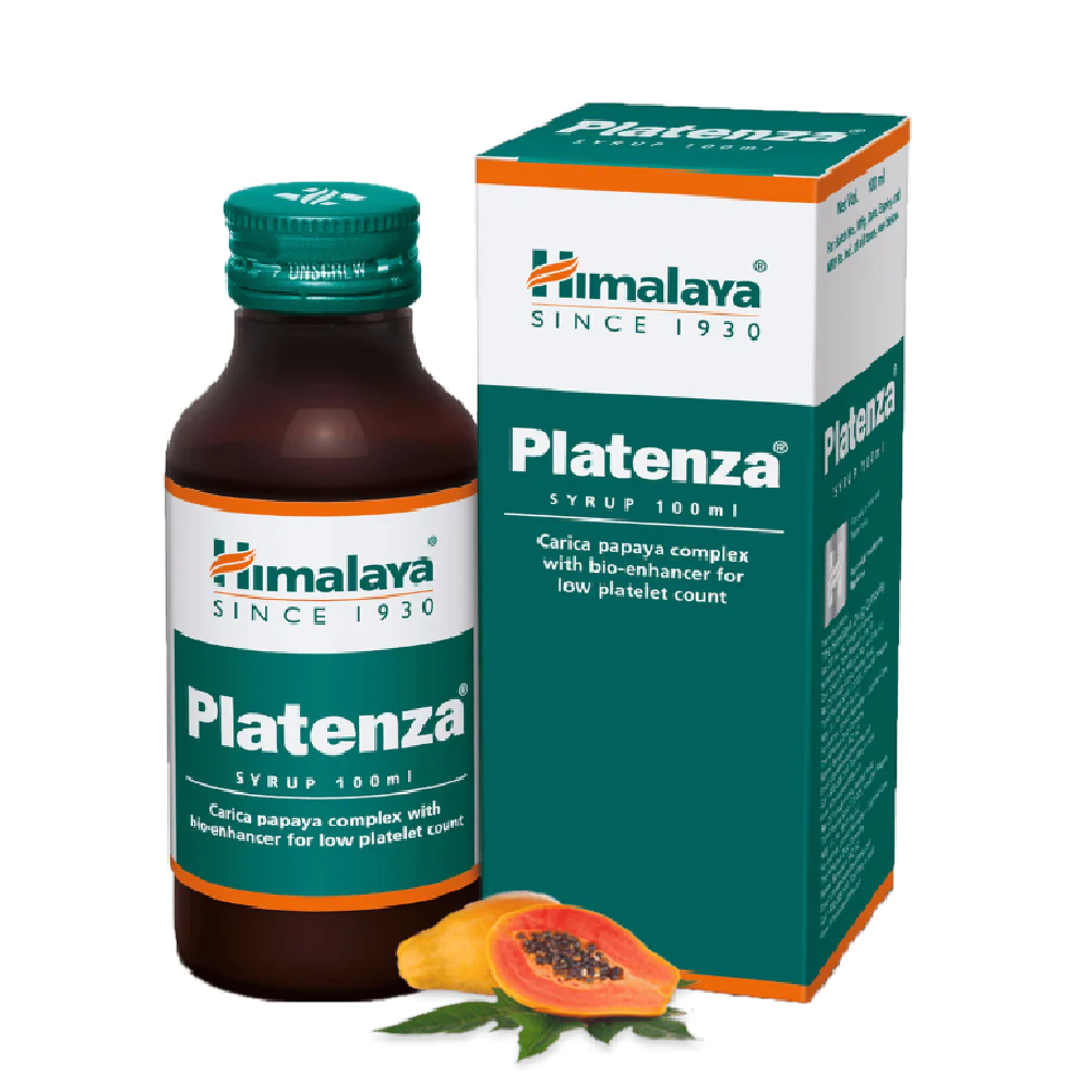 Himalaya Platenza Syrup (100 ML) For Fever, Digestion