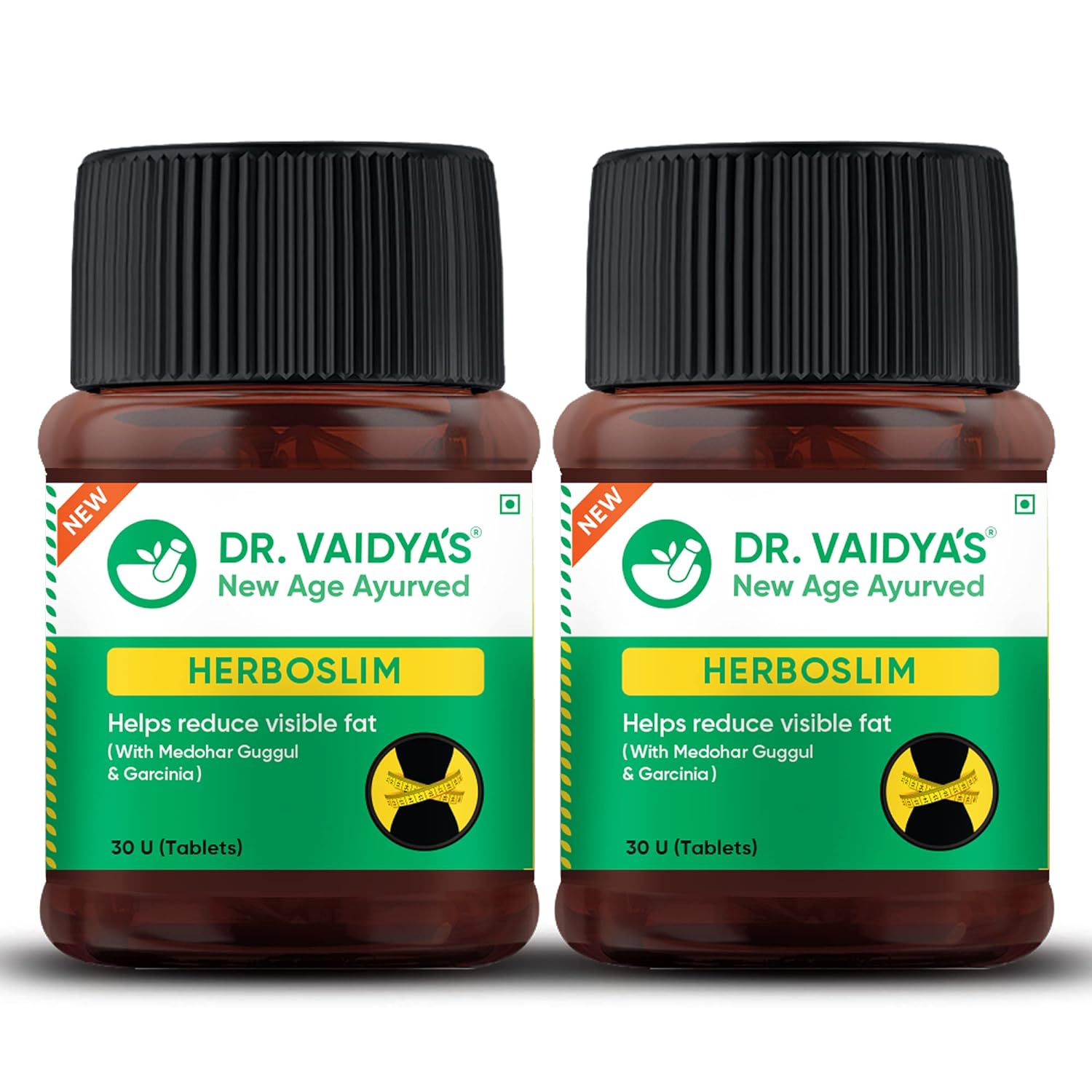 DR. VAIDYA’S Herboslim For Weight Loss Natural Detoxification (30 tablets x 2)