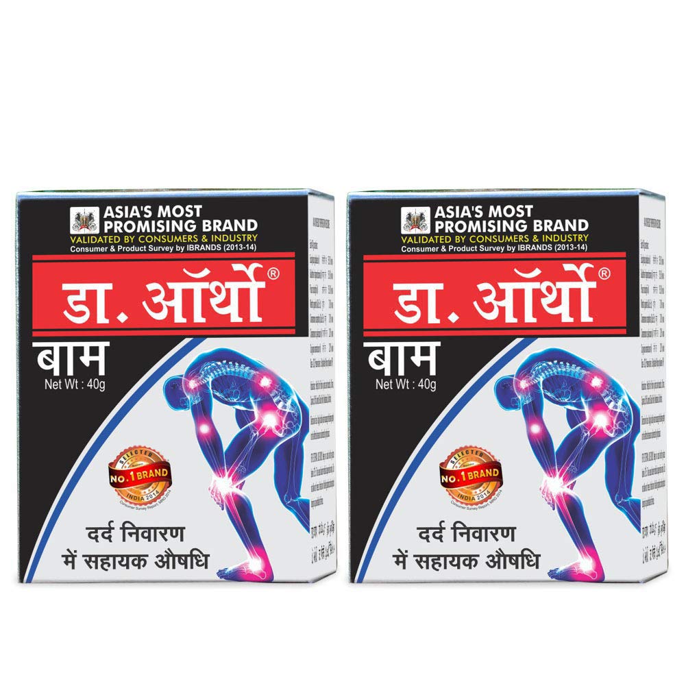 Dr Ortho Balm (40gm, Pack of 2) – 100% Ayurvedic